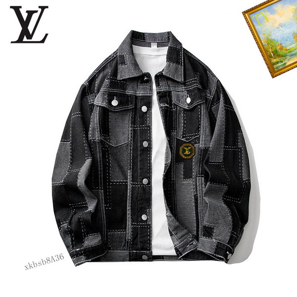 Louis Vuitton Denim Jacket Mens ID:20250908-32